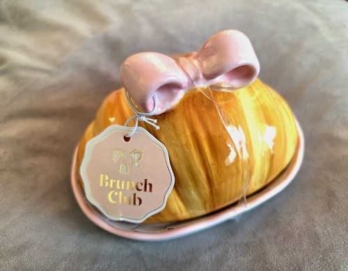 Croissant shape butter dish - shape,