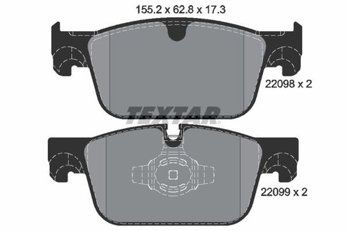 2209801 brake pad - 2209801, set,