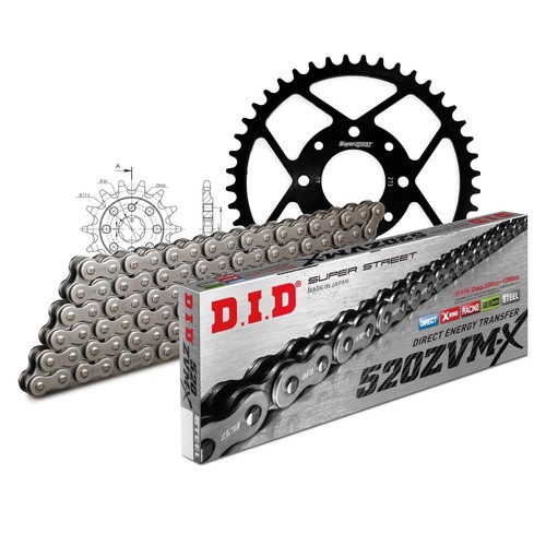 Did motorcycle chain set steel - did,