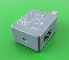 426-Honda (90-12) 5-Pin Multi Use Silver Relay RC5102 RC-5102 12V Mitsuba Japan