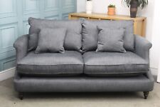 JOHN LEWIS COSY LARGE 2 SEATER SOFA IN SOFT TOUCH CHARCOAL FABRIC. RRP £1499.