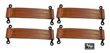4 X Leather Door Check Straps