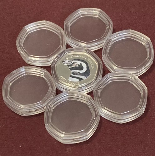 Coin capsules for 50p - x,