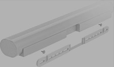 WALI Soundbar Wall Mount, Designed for Sonos Arc & Ultra White SON003-W