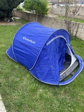 Quechua 2 Seconds 2 Person Pop Up Tent with Carry Bag Backpack