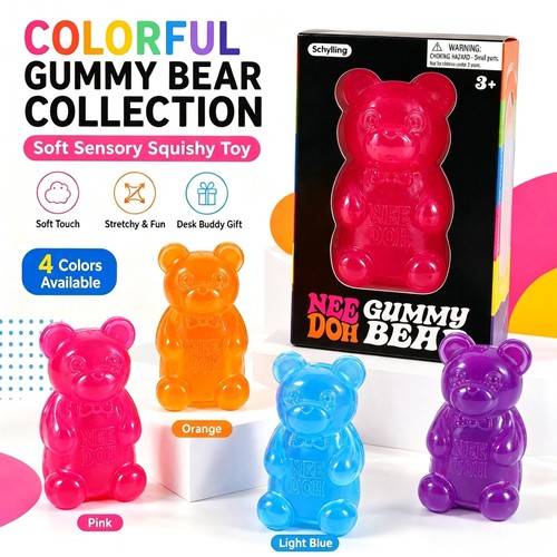 Needoh gummy bear schylling - needoh,