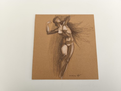 Female nude figure - female,