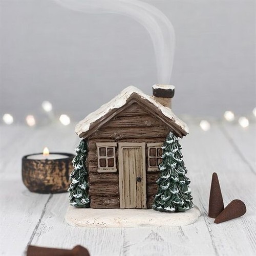 Resin log cabin - , flow