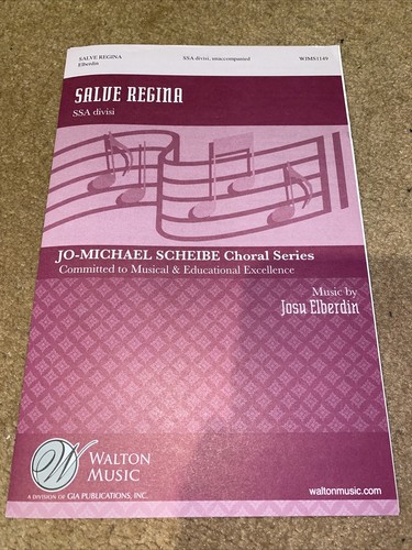 Religious choral sheet music - sheet,