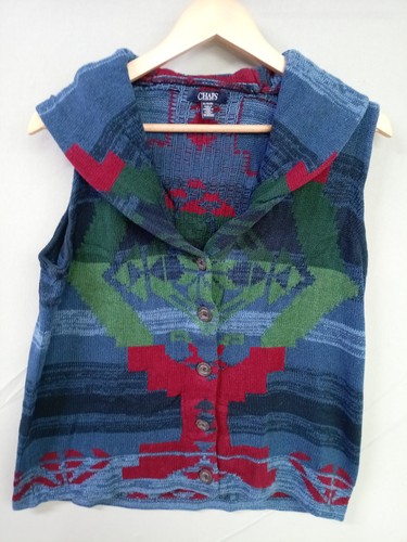 Men chaps sweater vest - sweater, xl