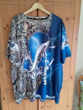 Men's T-Shirt 6XL with Sturgeon Fish Design.