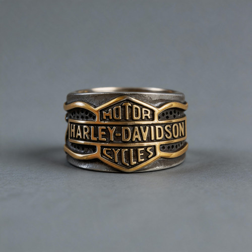 Rocker biker motorcycle ring - rocker,