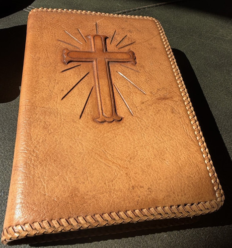 Vintage handmade hand - handmade, tooled