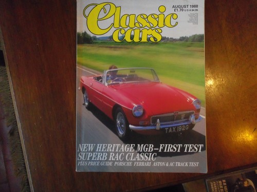 Classic cars magazine august - -,
