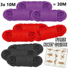 3pcs 10m Shibari Bondage Rope