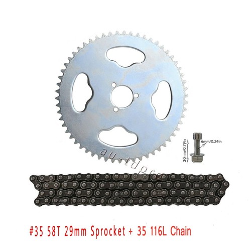 58t 29mm sprocket chain - #35,