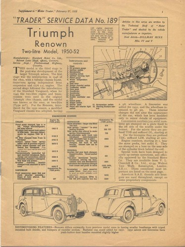 Triumph renown litre model - 2,