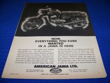 1970 AMERICAN JAWA 350CC