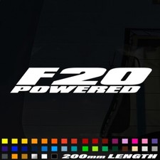F20 Powered Sticker Vinyl