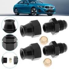 2pcs 6AN AN6 Male to 5/16" 8