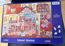 Ideal Home Jigsaw 1000 Pieces HOP House of Puzzles USED & COMPLETE Dolls House