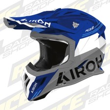 Airoh Aviator Ace 2 Fury Blue Gloss MX Motocross/Enduro Helmet