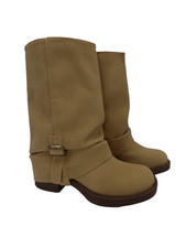 Fold Over Boots Mid Calf Size