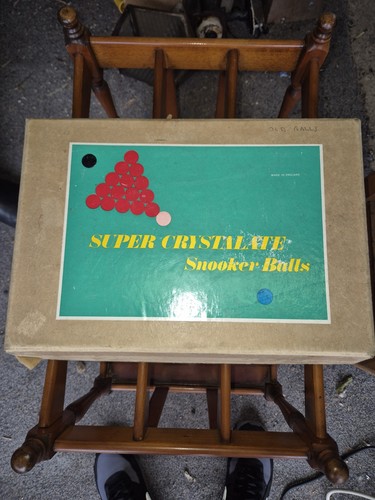 Super crystalate snooker balls - super,