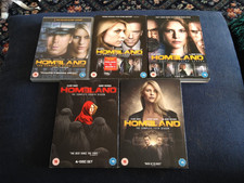 Homeland Seasons 1-5 DVD Claire Danes Damian Lewis