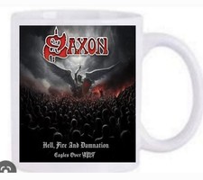 Saxon hell fire and - , damnation
