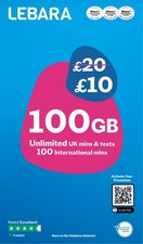 Lebara Mobile SIM Card with