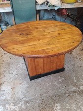 Cable Drum  Handmade Table Set