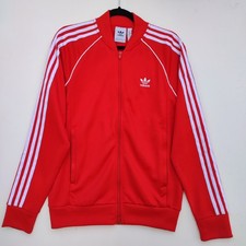 Adidas Originals Red Superstar Tracksuit Top Jacket | Men's Medium