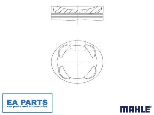 Piston for peugeot 2008 207 - for,