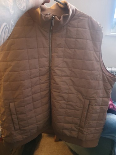 Mens jacamo quilted gilet - gilet, size