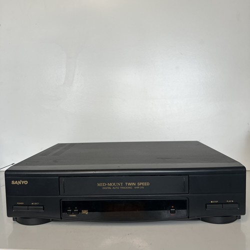 Vintage sanyo vhr - sanyo, vhs