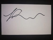 Coronation Street Julia Goulding Hand Signed 5x3" White Card Autograph Shona