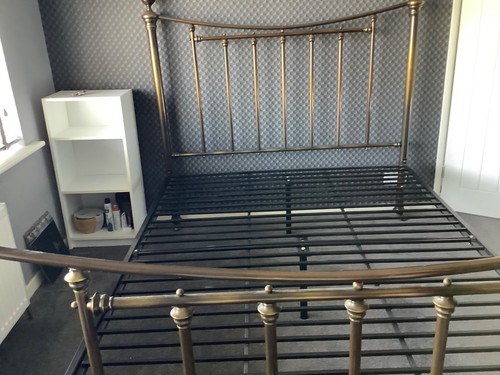 Brass antique style kingsize - brass,