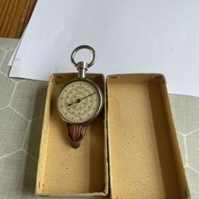 Vintage compass and map measuring tool Opisometer inches to mile and cm to km