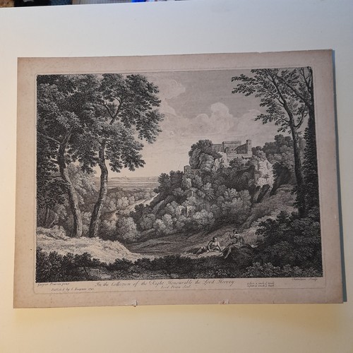 Rare gaspard poussin copper - poussin,