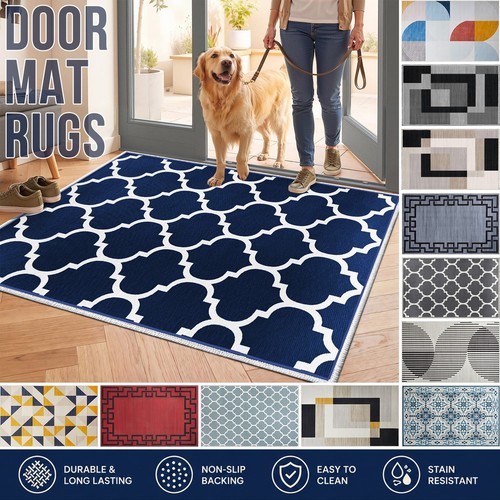 Welcome door mat non slip - welcome,