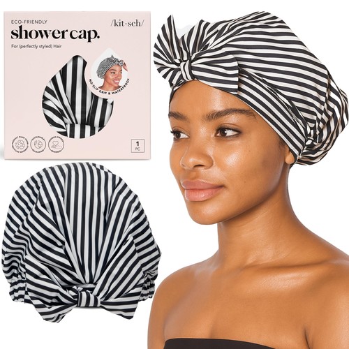 Kitsch luxury shower caps for - kitsch,