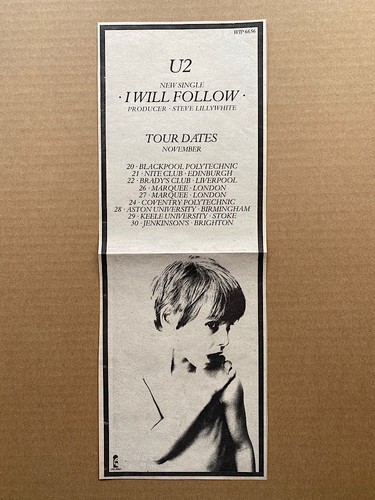 Will follow tour - u2, i