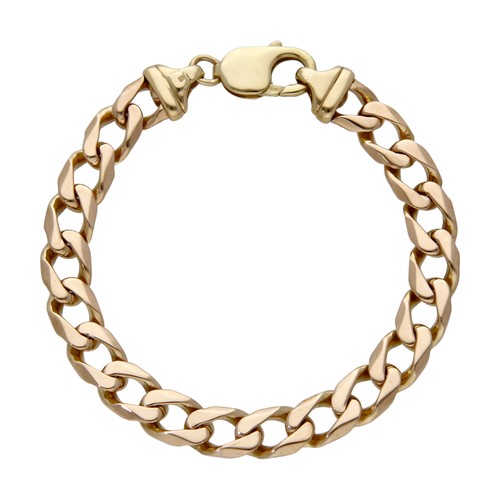 Pre owned 9ct yellow gold - pre-owned, 8"