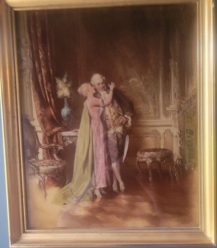 Antique schwenninger framed - 2,