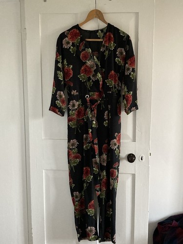 Zara women floral jumpsuit - women’s,