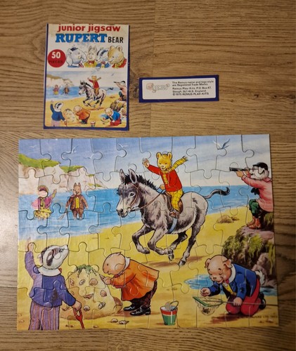 Vintage rupert bear junior - bear,