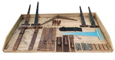 A Job Lot of Old Hinges + Some