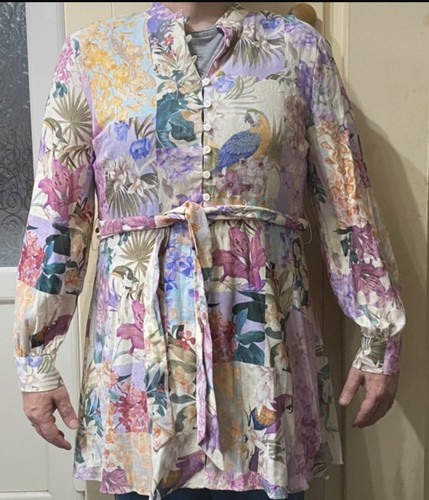 Zara women floral shirt - zara,