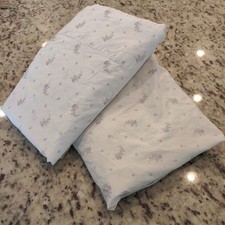 Simply Shabby Chic Rachel Ashwell Full Flat & Fitted Purple Ditsy Floral Cotton